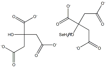 柠檬酸硒 结构式