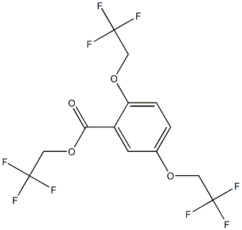  2,5-二(2,2,2 三氟乙氧基)苯甲酸三氟乙基酯