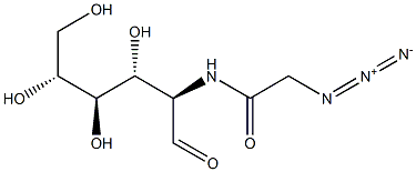N-叠氮基乙酰半乳糖胺 结构式