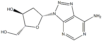 8-Aza-2'-deoxyadenosine Struktur