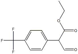 ethyl 3-oxo-2-(4-(trifluoromethyl)phenyl)propanoate Structure