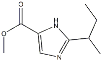 methyl 2-sec-butyl-1H-imidazole-5-carboxylate Struktur