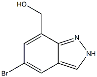 (5-Bromo-2H-indazol-7-yl)-methanol Struktur