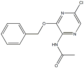  N-(3-Benzyloxy-5-chloro-pyrazin-2-yl)-acetamide