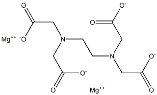 EDTA-magnesium Structure