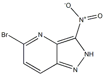 5-Bromo-3-nitro-2H-pyrazolo[4,3-b]pyridine Struktur