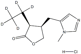 (+)-Pilocarpine-d5 hydrochloride