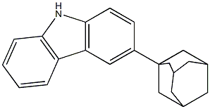 3-((3r,5r,7r)-adamantan-1-yl)-9H-carbazole Structure