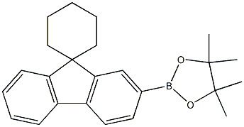 4,4,5,5-tetramethyl-2-(spiro[cyclohexane-1,9'-fluoren]-2'-yl)-1,3,2-dioxaborolane|4,4,5,5-四甲基-2-(螺[环己烷-1,9'-芴] -2'-基)-1,3,2-二氧杂硼烷