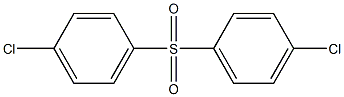 4,4'dichlorodiphenyl sulfone Structure