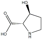 反-3-羟基-脯氨酸,,结构式