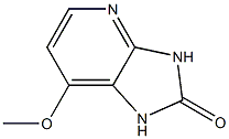 7-Methoxy-1,3-dihydro-imidazo[4,5-b]pyridin-2-one Struktur