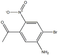 1-(5-Amino-4-bromo-2-nitro-phenyl)-ethanone Structure