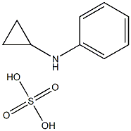Phenylcyclopropylamine sulfate Structure