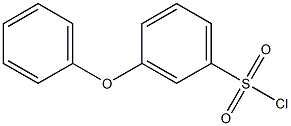 3-苯氧基苯磺酰氯, , 结构式