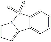 2,3-DIHYDRO-BENZO[D]PYRROLO[1,2-B]ISOTHIAZOLE 5,5-DIOXIDE Struktur