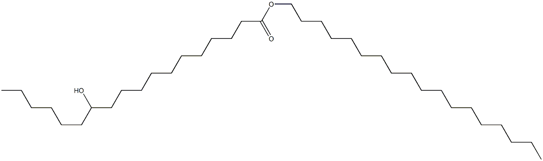 STEARYL 12-HYDROXYSTEARATE Structure