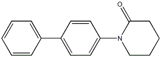 1-BIPHENYL-4-YL-PIPERIDIN-2-ONE Struktur