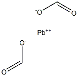 Lead(II) formate Struktur