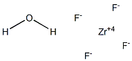 Zirconium fluoride monohydrate