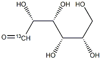 L-Mannose-1-13C Structure