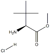 L-叔亮氨酸甲酯盐酸盐 结构式