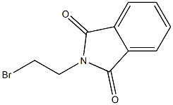 N-溴乙基邻苯二甲酰亚胺, , 结构式