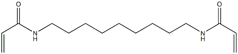 NN-Methylene-Bis-acrylamide Struktur
