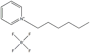 N-hexylpyridinium tetrafluoroborate Structure