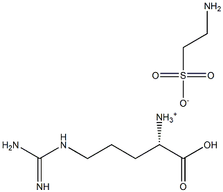 牛磺酸精氨酸盐,,结构式
