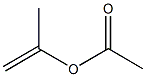 Isopropenyl acetate Struktur