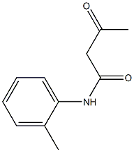 乙酰乙酰邻甲基苯胺,,结构式