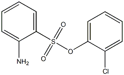  2-氨基苯磺酸-2'-氯苯酯