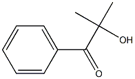 2-hydroxy-2-methylpropiophenone Structure