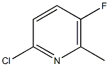 2-Chloro-5-fluoro-6-methylpyridine Structure