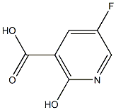 5-Fluoro-2-hydroxynicotinic acid Struktur