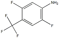 4-氨基-2,5-二氟三氟甲苯,,结构式