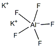 五氟铝酸钾,,结构式