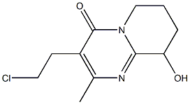 3-(2-氯乙基)-6,7,8,9-四氢-9-羟基-2-甲基-4H-吡啶并[1,2-A]嘧啶-4-酮