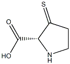 DL-硫代脯氨酸 结构式