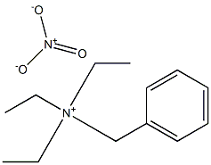 Benzyl triethyl ammonium nitrate Structure