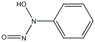 N- nitroso -N- phenylhydroxylamine Structure
