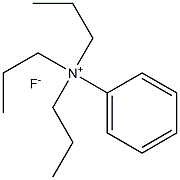 Phenyltripropylammonium fluoride Structure