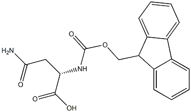 FMOC-天冬酰胺, , 结构式