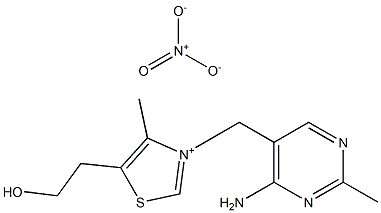 维生素B1硝酸,,结构式