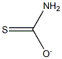 硫代氨基甲酸盐,,结构式