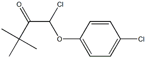 1-(4-chlorophenoxy)-3,3-dimethyl-1-chloro-butan-2-one