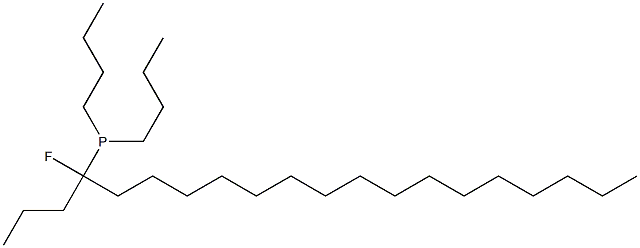 Cetyltributylphosphine fluoride Structure