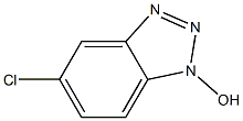 5-氯-1-羟基苯并三氮唑 结构式