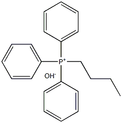 Butyl triphenylphosphonium hydroxide Structure